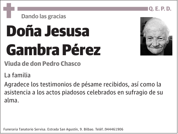 Jesusa Gambra Pérez