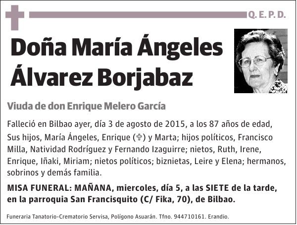 María Ángeles Álvarez Borjabaz