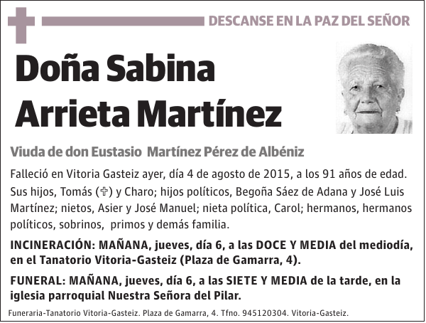 Sabina Arrieta Martínez