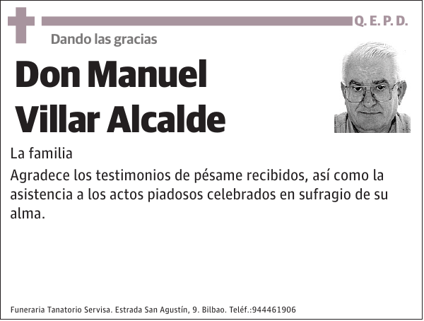 Manuel Villar Alcalde