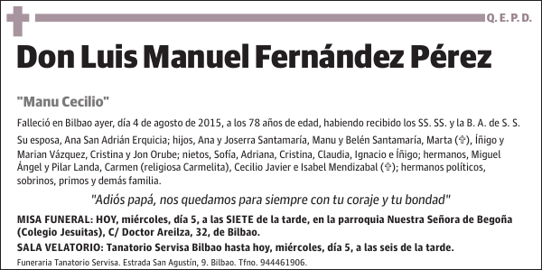 Luis Manuel Fernández Pérez