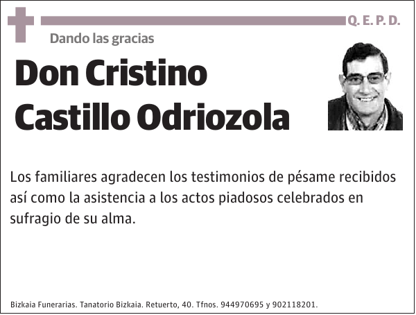 Cristino Castillo Odriozola