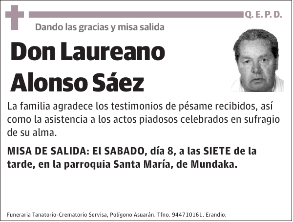 Laureano Alonso Sáez