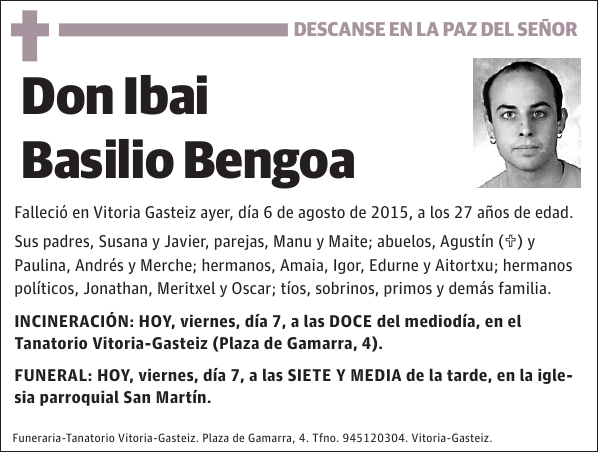 Ibai Basilio Bengoa