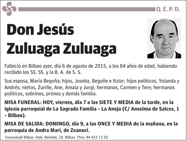 Jesús Zuluaga Zuluaga