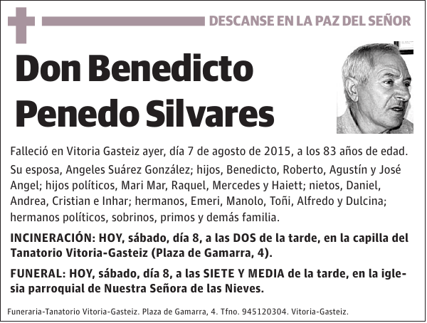 Benedicto Penedo Silvares