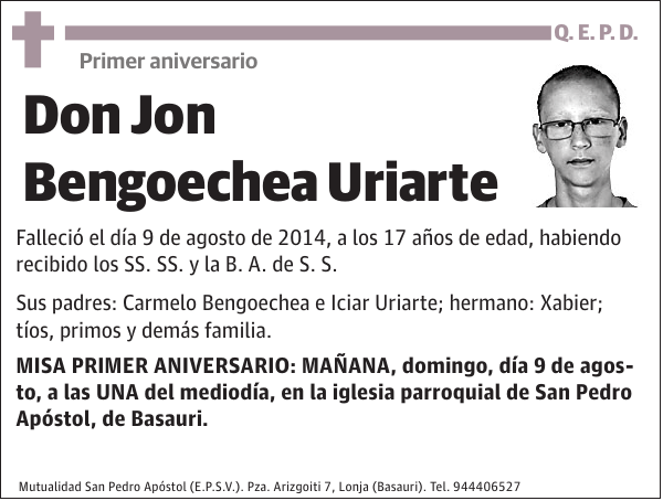 Jon Bengoechea Uriarte