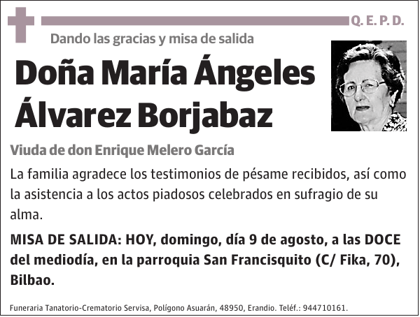 María Ángeles Álvarez Borjabaz