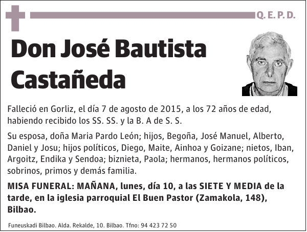 José Bautista Castañeda