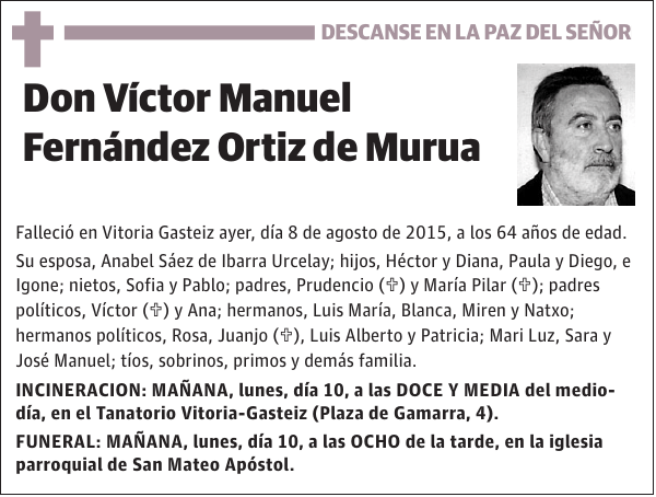 Víctor Manuel Fernández Ortiz de Murua