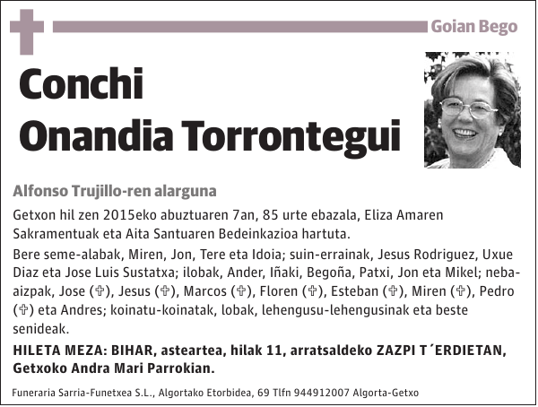 Conchi Onandia Torrontegui