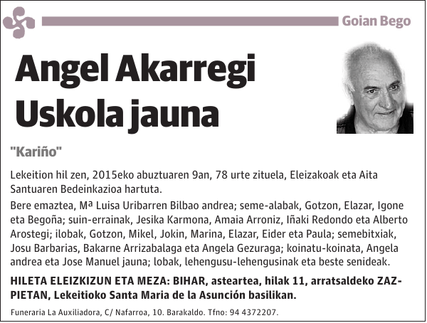 Angel Akarregi Uskola