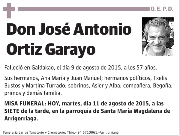 José Antonio Ortiz Garayo