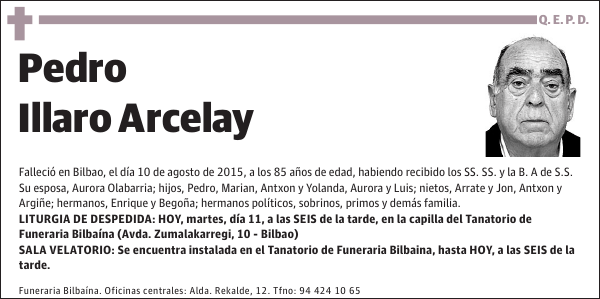 Pedro Illaro Arcelay