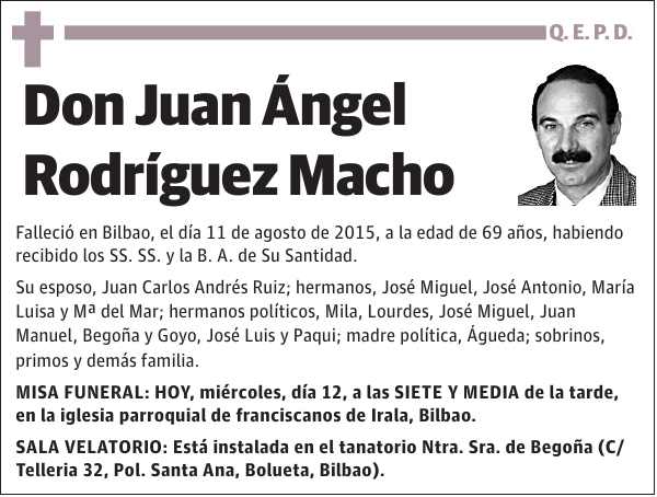 Juan Ángel Rodríguez Macho