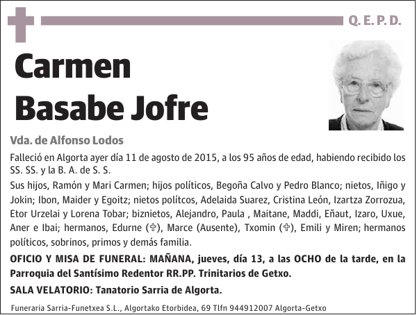 Carmen Basabe Jofre