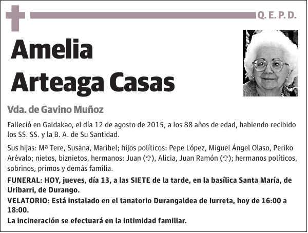 Amelia Arteaga Casas