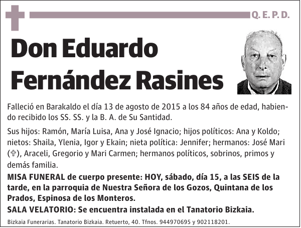 Eduardo Fernández Rasines