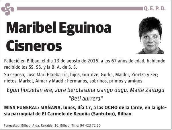 Maribel Eguinoa Cisneros