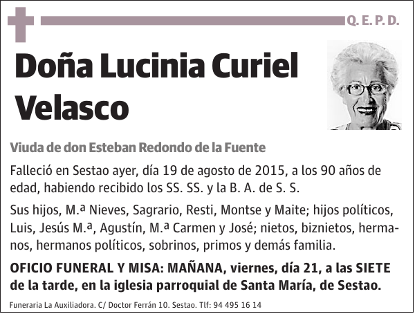 Lucinia Curiel Velasco