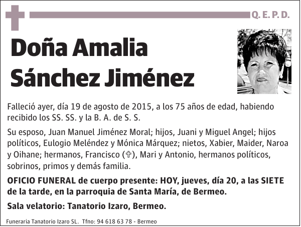 Amalia Sánchez Jiménez