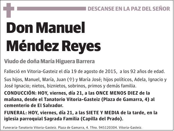 Manuel Méndez Reyes