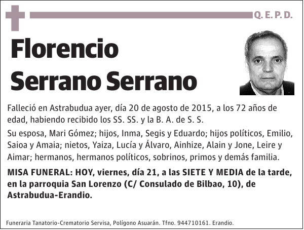 Florencio Serrano Serrano