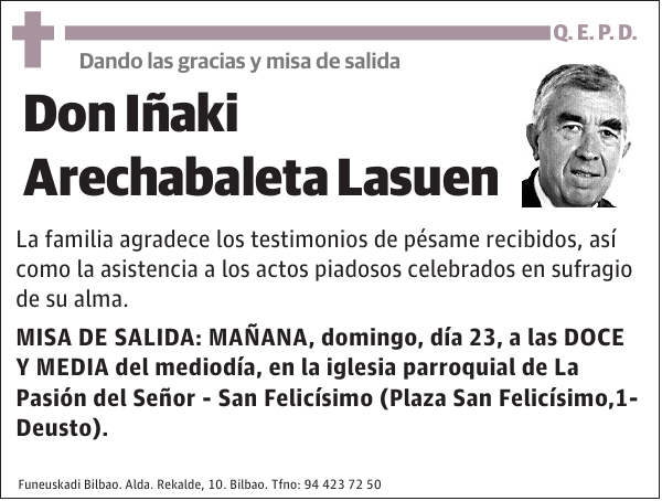 Iñaki Arechabaleta Lasuen