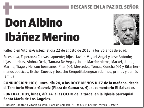 Albino Ibáñez Merino