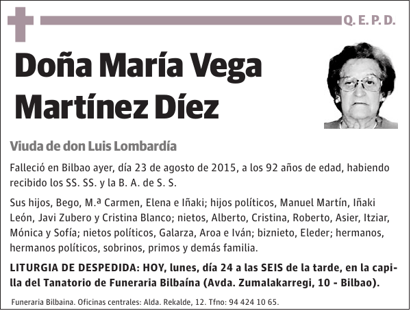 María Vega Martínez Díez