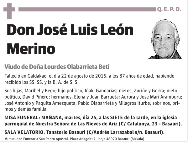 José Luis León Merino