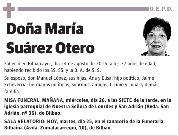 María Suárez Otero