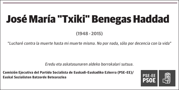 José María 'Txiki' Benegas Haddad