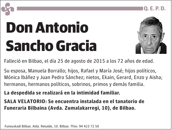 Antonio Sancho Gracia