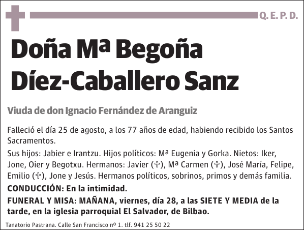 Mª Begoña Díez-Caballero Sanz