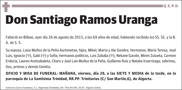 Santiago Ramos Uranga