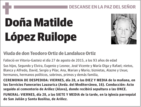 Matilde López Ruilope