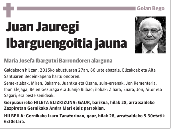 Juan Jauregi Ibarguengoitia