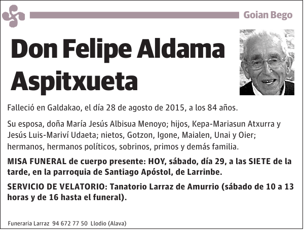 Felipe Aldama Aspitxueta