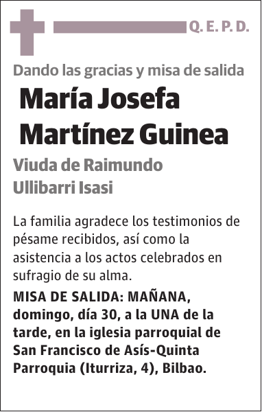 María Josefa Martínez Guinea