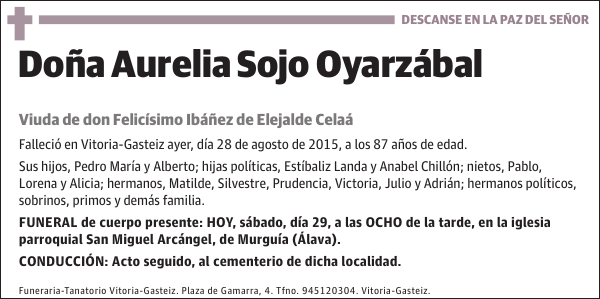 Aurelia Sojo Oyarzábal