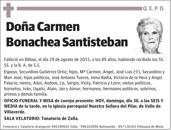 Carmen Bonachea Santisteban