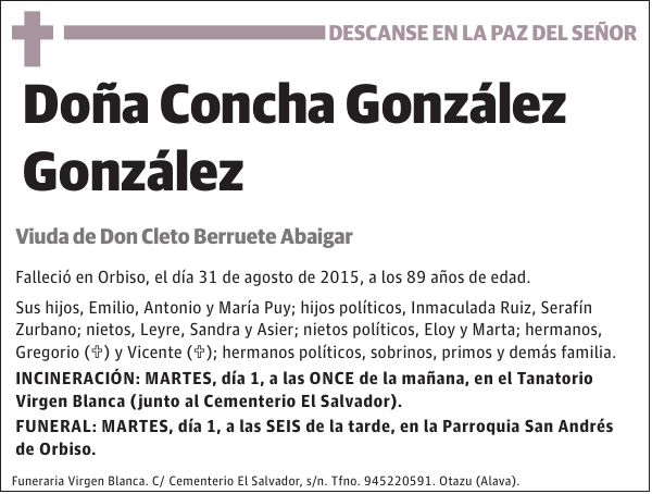 Concha González González