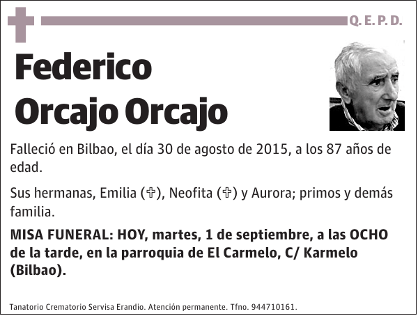 Federico Orcajo Orcajo