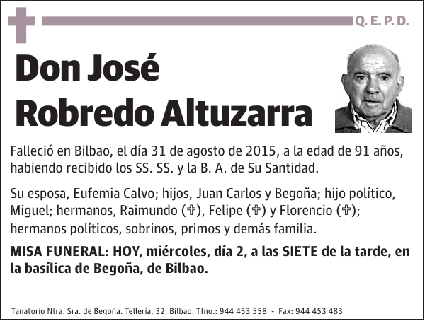 José Robredo Altuzarra