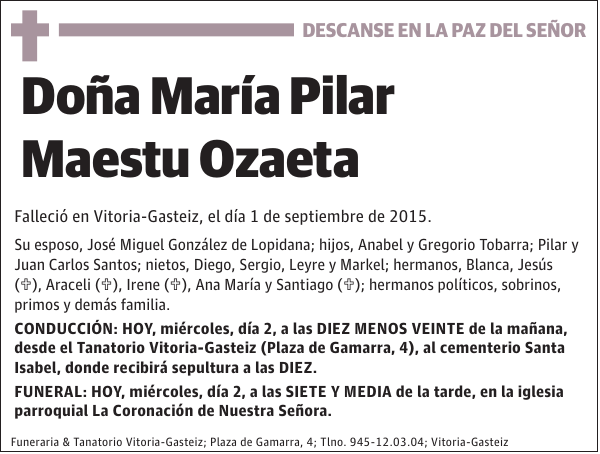 María Pilar Maestu Ozaeta