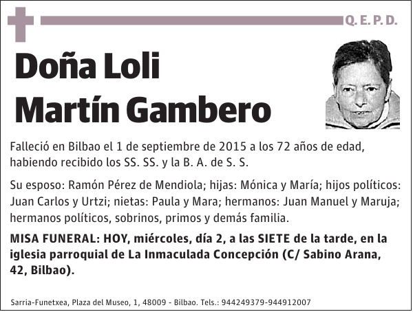 Loli Martín Gambero