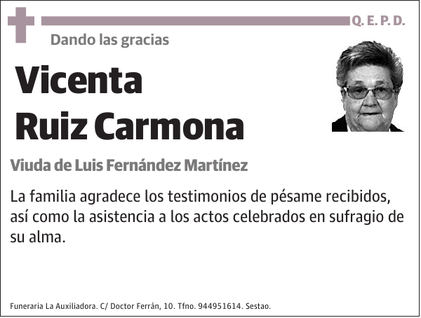 Vicenta Ruiz Carmona