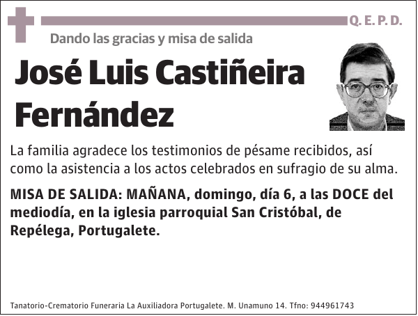 José Luis Castiñeira Fernández