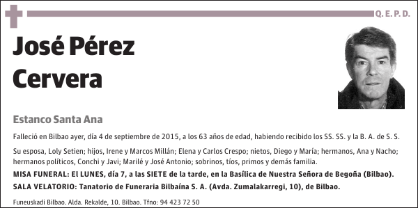 José Pérez Cervera